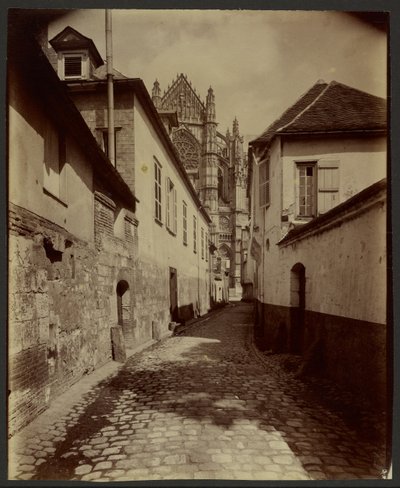 Beauvais, Rue Feutrier by Eugène Atget