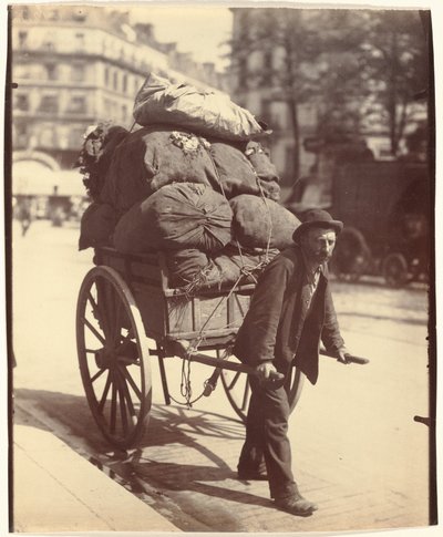 Ragpicker by Eugène Atget