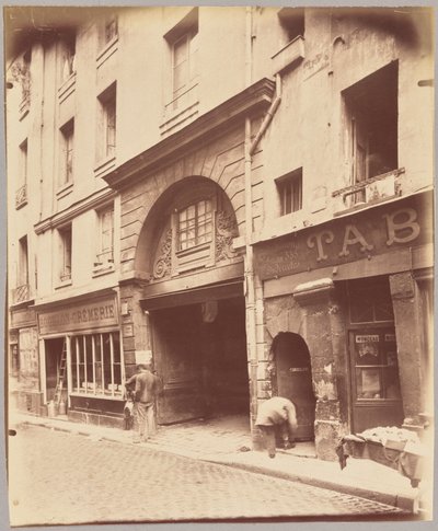Château Rouge, rue Galande by Eugène Atget