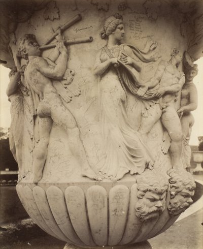 Detail of a Vase at Versailles by Eugène Atget