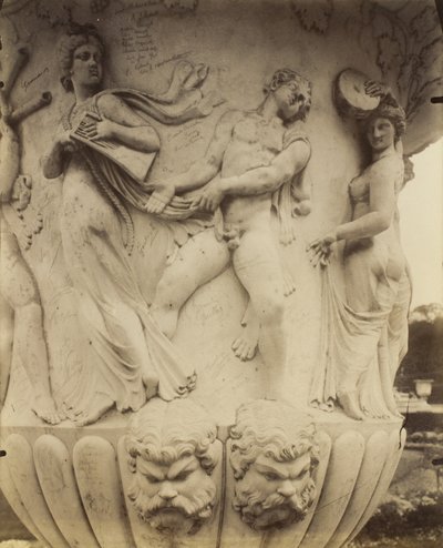 Detail (Vase at Versailles, 1906) by Eugène Atget