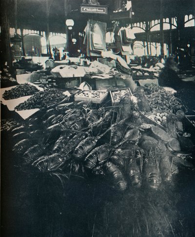 Fish Market by Eugène Atget