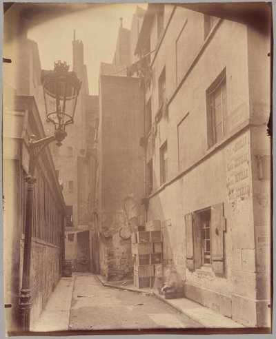 Impasse de la Baudoirie, Rue de Venise by Eugène Atget