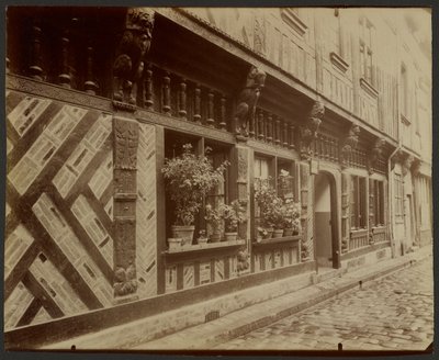 House 25 Rue Saint-Laurent, Beauvais by Eugène Atget