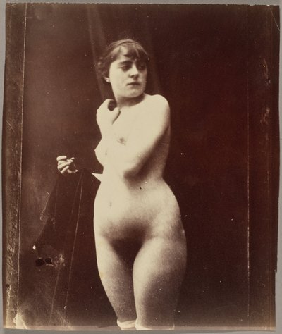 Nude Woman by Eugène Atget