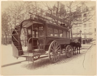 Omnibus by Eugène Atget