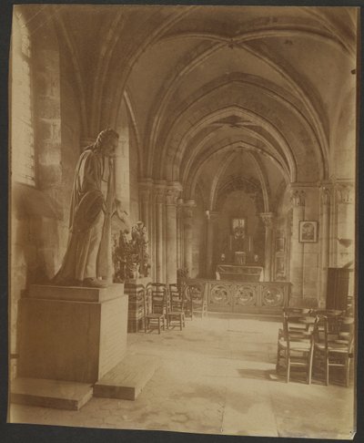 Saint Julien le Pauvre by Eugène Atget