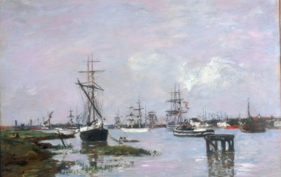 Antwerp, the Port by Eugene Louis Boudin