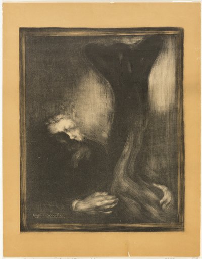 Rodin Sculpting by Eugène Carrière
