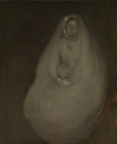 The First Communion, ca. 1896 by Eugène Carrière