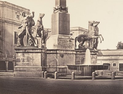 Monte Cavallo by Eugène Constant