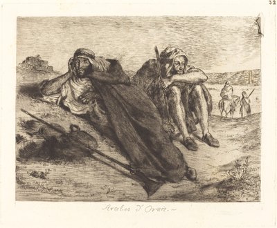 Arabs of Oran by Eugène Delacroix