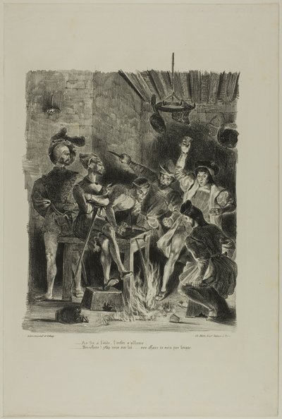 Mephistopheles at the Students