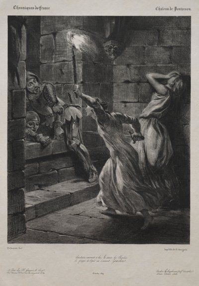 The Sister of Duguesclin by Eugène Delacroix