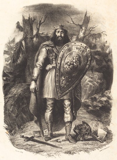 Vercingetorix by Eugène Delacroix