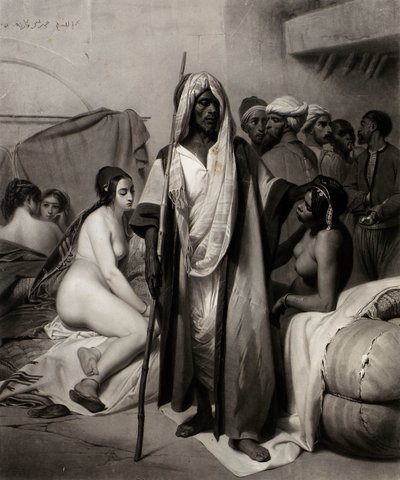 The Slave Trader, c.1835 by Eugène Jazet