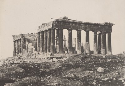 Parthenon by Eugène Piot