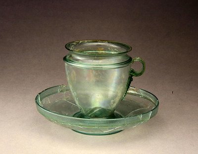 Cup and Saucer, c.50-100 AD by European European