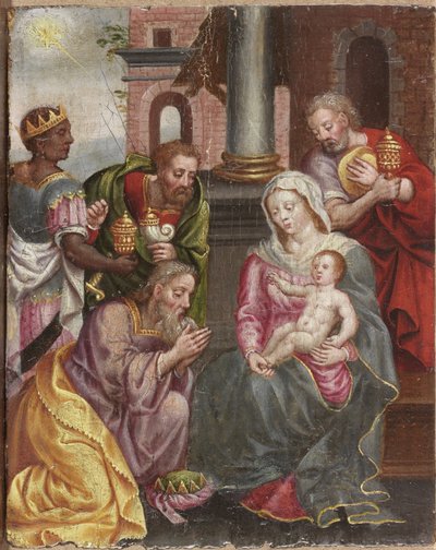 Adoration of the Magi by European School