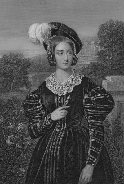 Dorus-Gras, Marguerite De Valois by European School