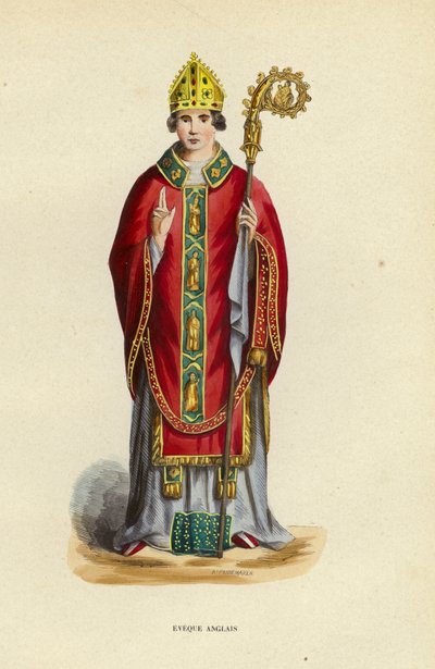 English Bishop by European School