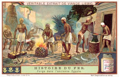 Forge in Ancient Egypt by European School