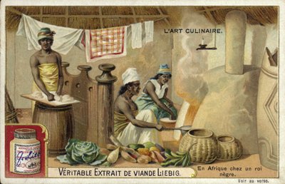 Kitchen of an African king by European School