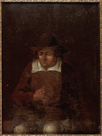 Seated Man by European School