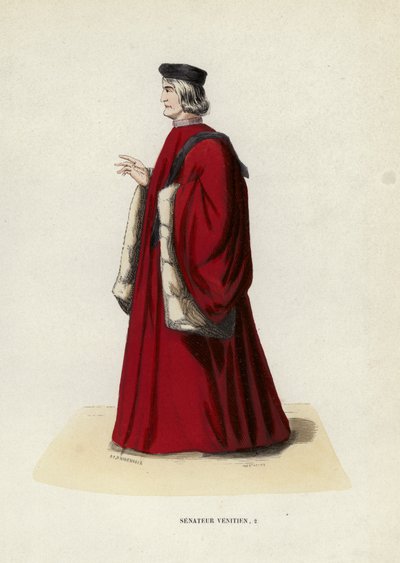 Venetian Senator by European School