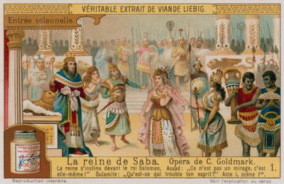 The Arrival of the Queen of Sheba by European School