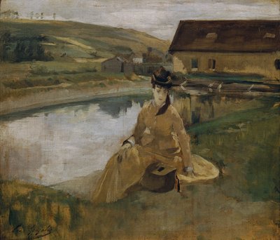 By the Water by Eva Gonzalès