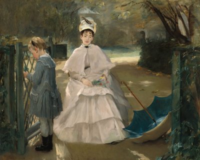 Nanny and Child, 1877-1878 by Eva Gonzalès