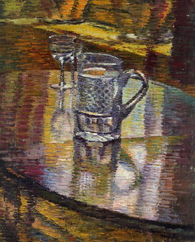 Glass Tankard by Evan John Walters