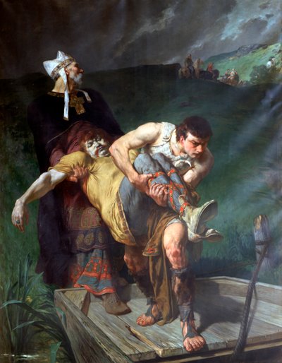 Carrying the Dead by Evariste Vital Luminais