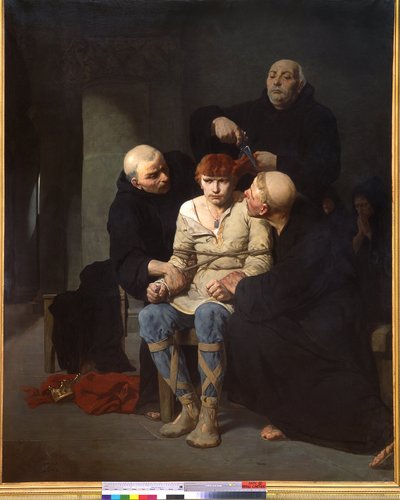 The Last of the Merovingians by Evariste Vital Luminais