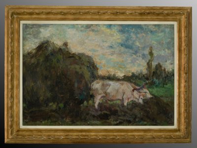 Oxen by Evaristo Cappelli