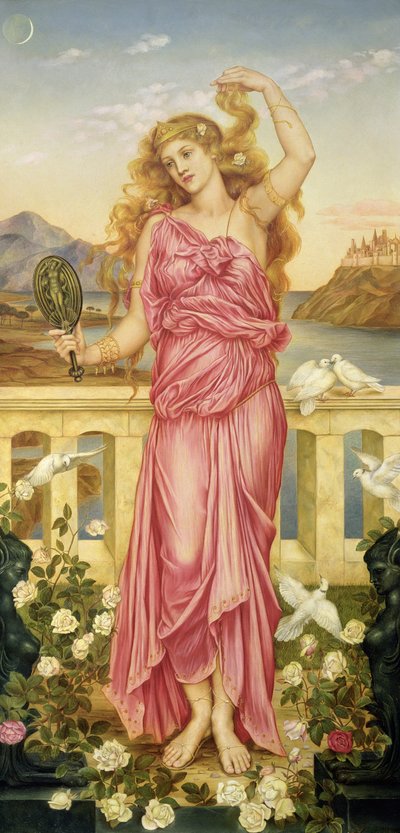 Helen of Troy, 1898 by Evelyn De Morgan