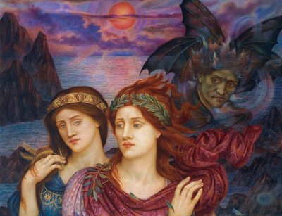 Pre-Raphaelite Paintings: The Vision by Evelyn De Morgan