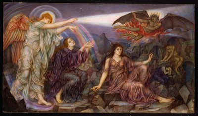 The Searchlight by Evelyn De Morgan