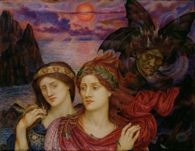 The Vision by Evelyn De Morgan
