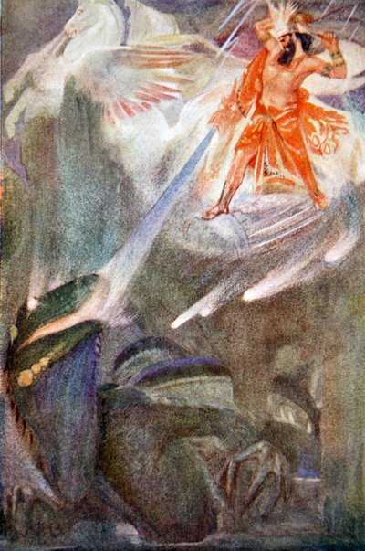 Mighty was he to look upon, 1916 by Evelyn Paul