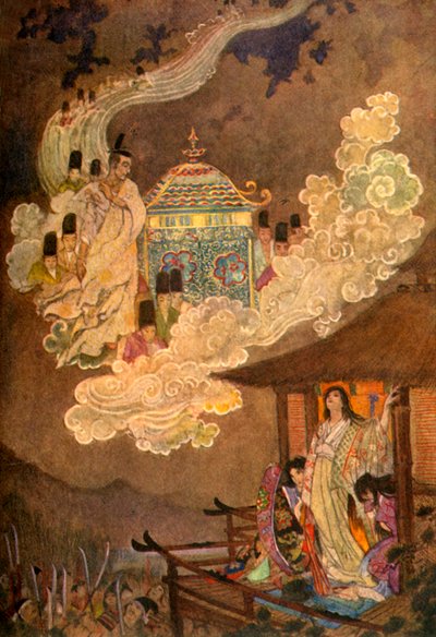 The Moonfolk demand the Lady Kaguya by Evelyn Paul