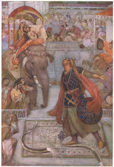 The breaking of the bow of Janaka by Evelyn Paul