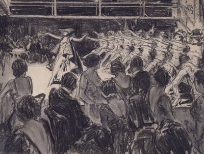 Cabaret Scene by Everett Shinn