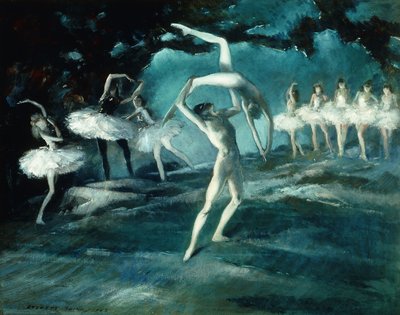 The Ballet by Everett Shinn