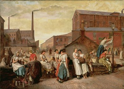 The Dinner Hour, Wigan by Eyre Crowe
