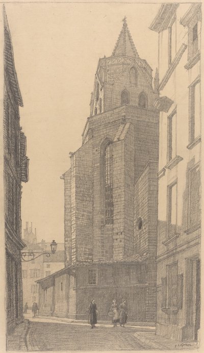 Apse of St.-Didier, Avignon by F.L. Griggs