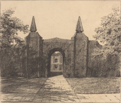Topiary Archway by F.L. Griggs
