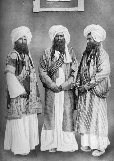 Three Balochi Chiefs by F. Bremner