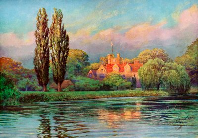 Bisham Abbey, Berkshire by F. C. Varley